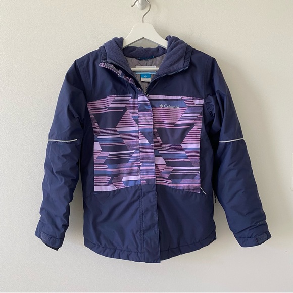 Columbia Sportswear Girl Youth Gloss Mountain Jacket - Picture 1 of 12